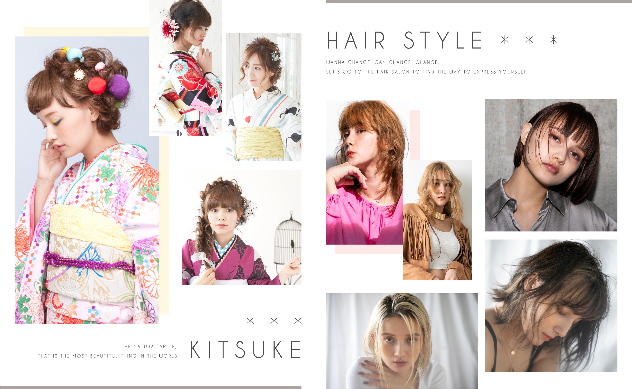 HAIR STYLE / KITSUKE