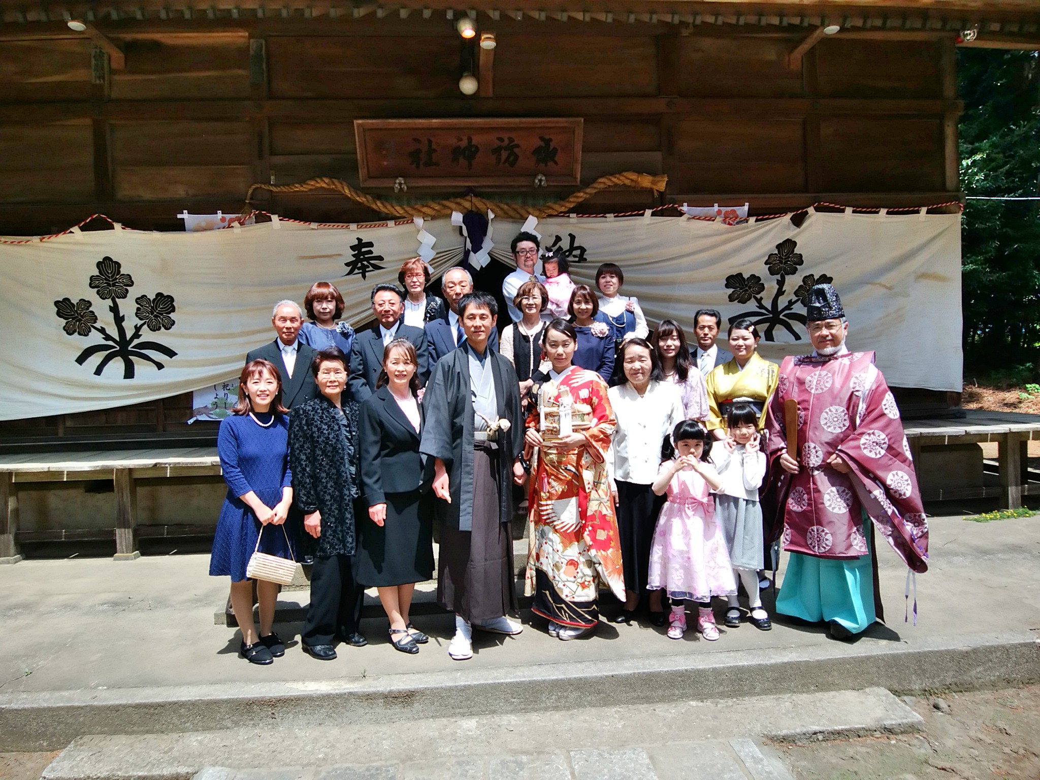 神社での結婚式