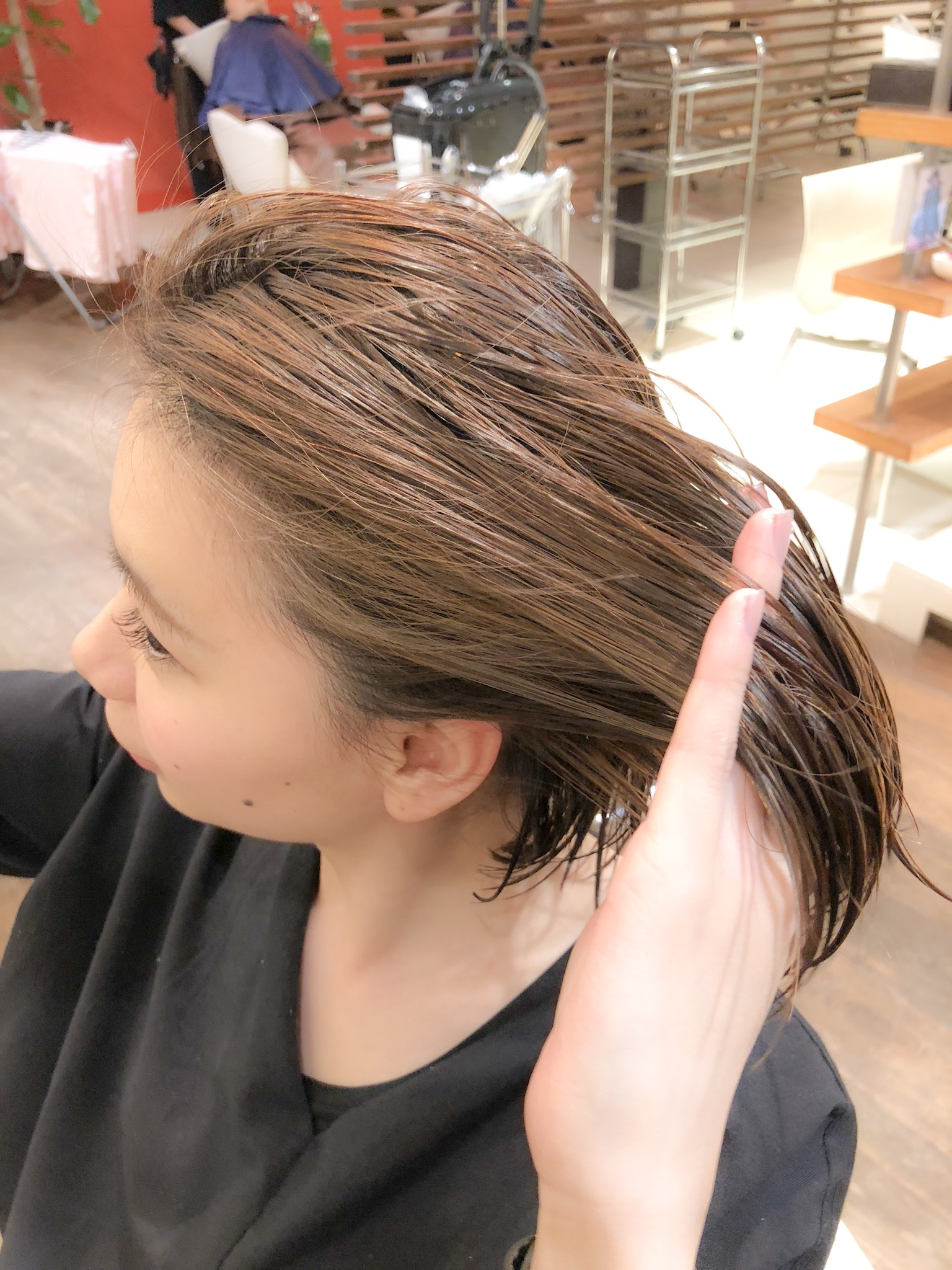 髪の乾かし方について