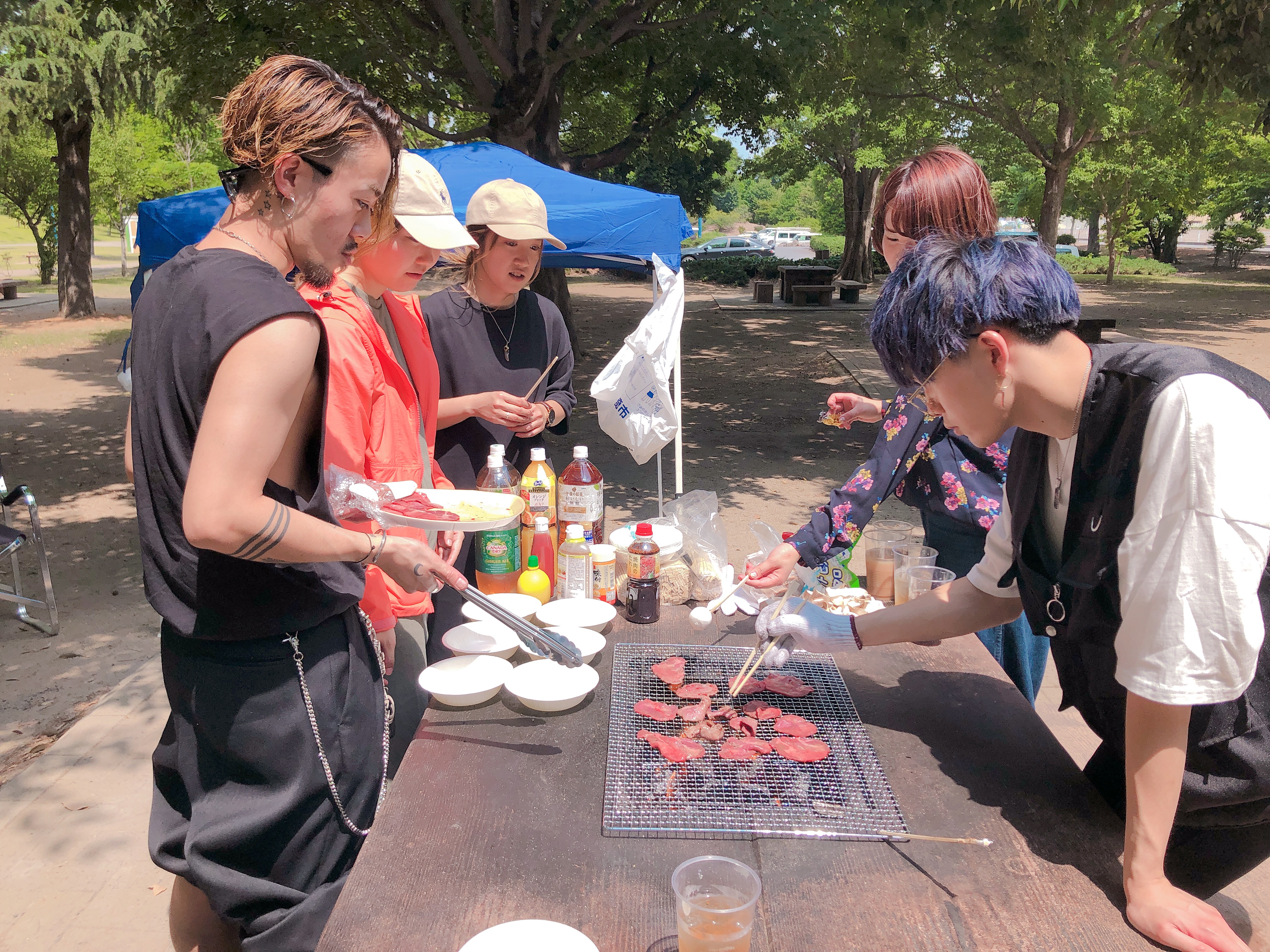 休日BBQ